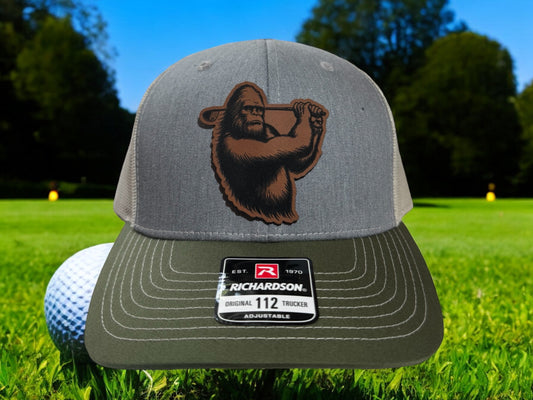 Squatch Golfer Hat